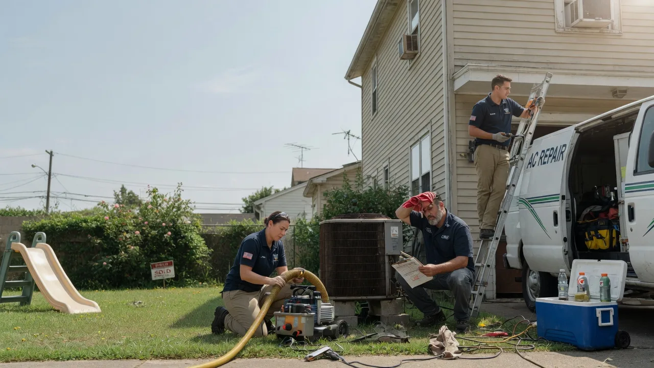 AC Repair in Porterfield, WI near me